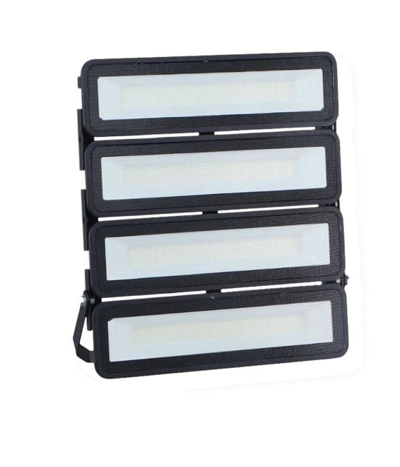 FARO LED MODULARE 200W NERO PROIETTORE ESTERNO LUCE FREDDA EL-200W-F