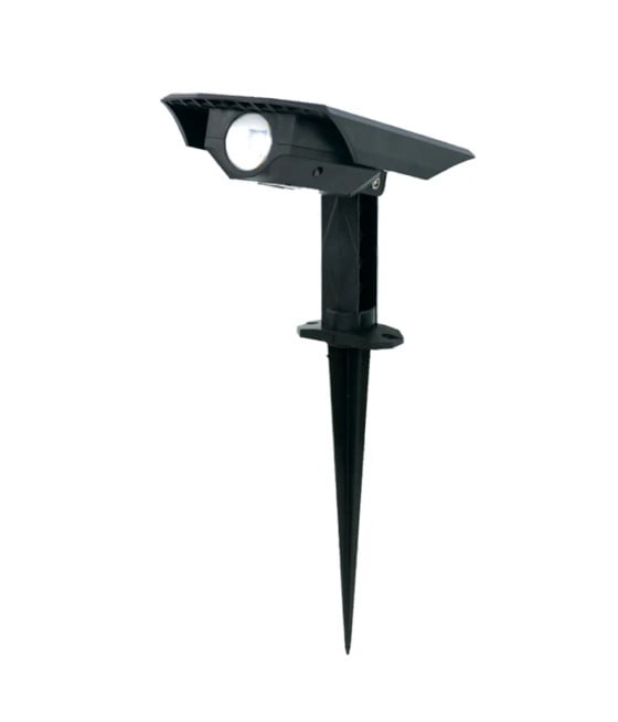 FARETTO SOLARE GIARDINO A PICCHETTO DA TERRA IP65 LUCE 3000K RGB SW1121