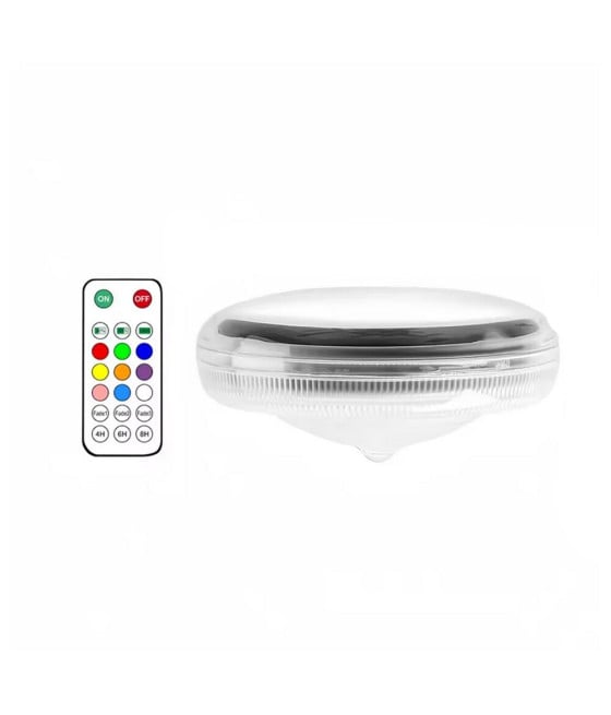 LAMPADA GALLEGGIANTE RGB PANNELLO SOLARE PER PISCINA IP67 YH1401-RGB