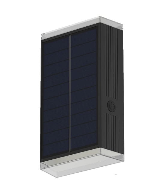 APPLIQUE SOLARE 2W DOPPIA EMISSIONE DI LUCE CCT SWITCH IP54 YH0630-3C
