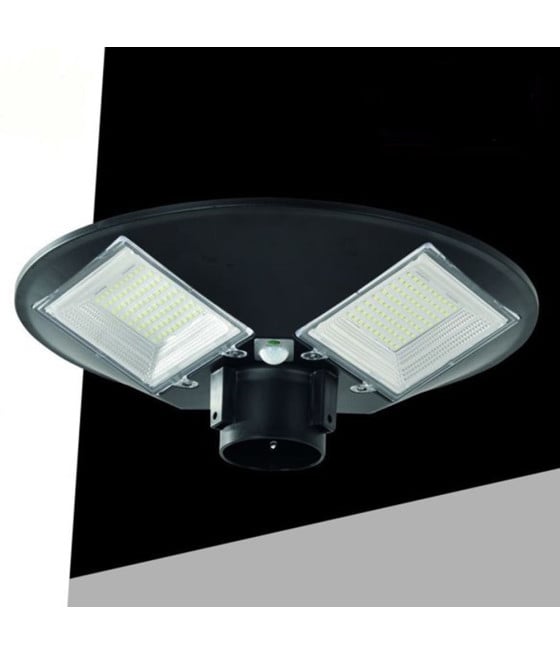 LAMPIONE UFO LED PANNELLO SOLARE 120W LUCE 6500K SL-911-100-6500K