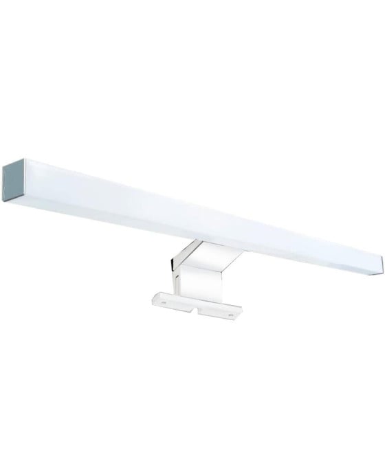 LAMPADA LED PER SPECCHIO BAGNO 6W LUCE 4000K IP44 ARGENTO 400PC-1-AN