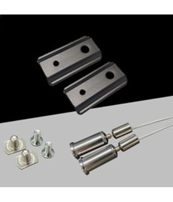 2PZ FILI SOSPENSIONE SISTEMA DI BINARIO MAGNETICO FUORI PARETE GF-SM