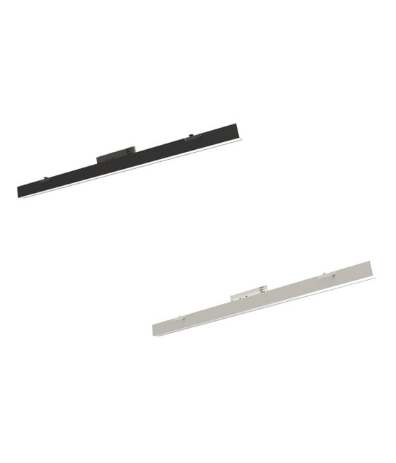 PLAFONIERA BARRA LINEARE LED PER BINARIO TRIFASE 40W CCT DL36120-3C