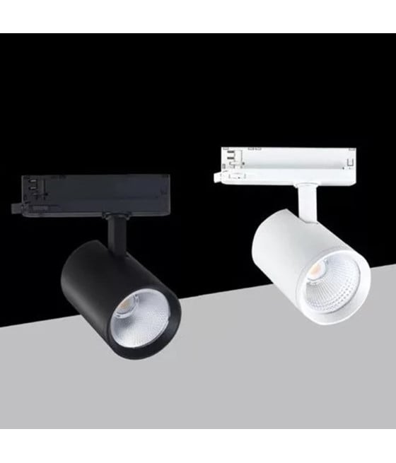FARETTO LED PER BINARIO TRIFASE 40W ORIENTABILE LUCE 4000K IP20 GD19C30