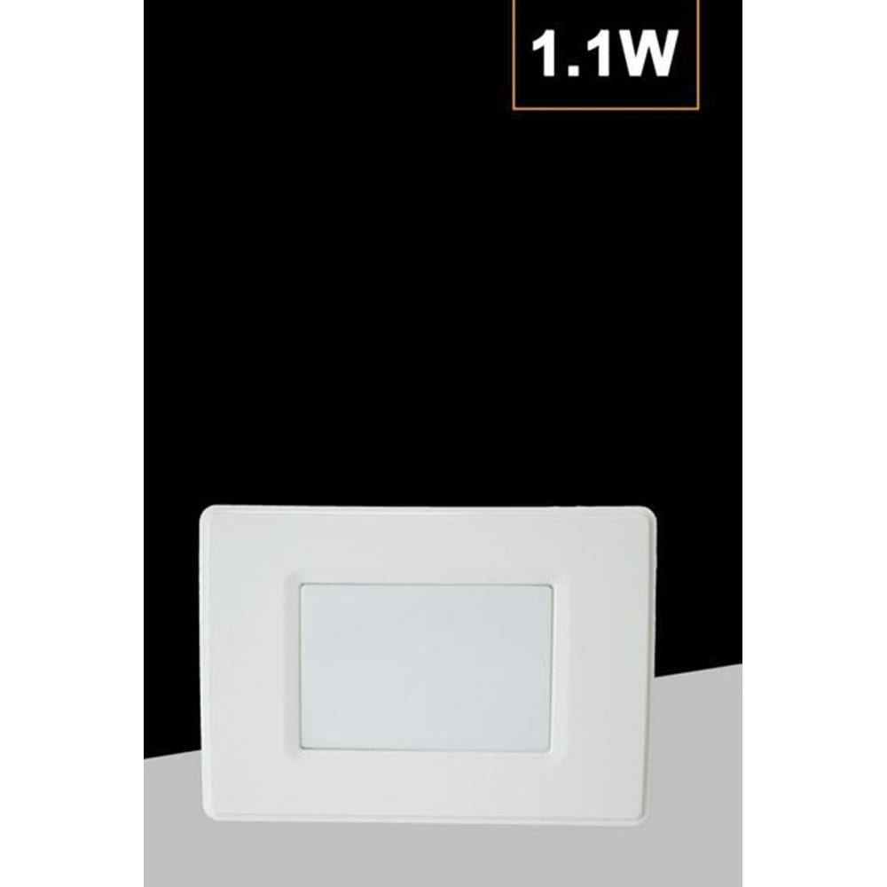 PUNTO LUCE EMERGENZA INCASSO 1.1W LUCE 3000K 4000K 6500K XGYJD-001
