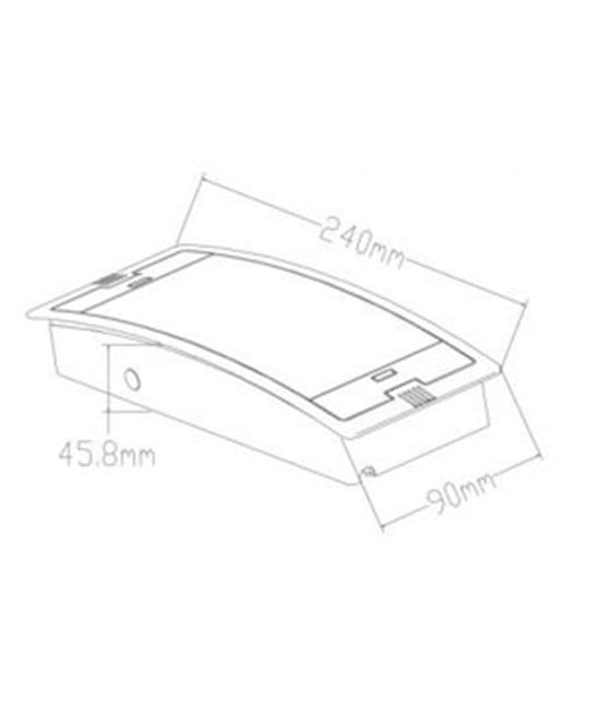 LAMPADA LED DI EMERGENZA ANTI BLACKOUT 1.5W IP65 LUCE 6500K LT-49312