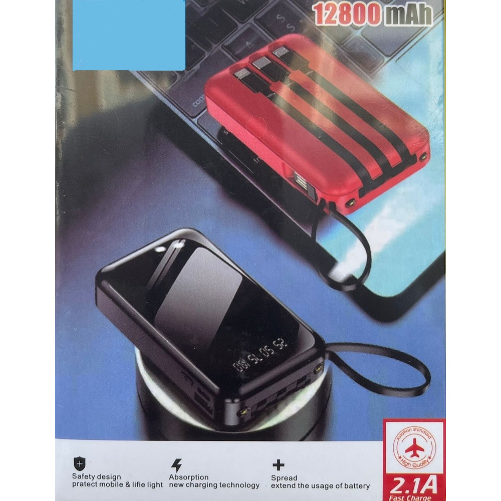 Dbasne Power Bank Wireless Magnetic, Caricatore Portatile Ultra Sottile Con Ricarica Senza Fili