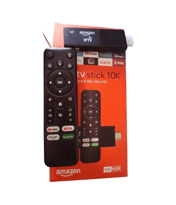 FIRE TV STICK 10K STREAMING WI-FI DUAL BAND 2.4G/5G 2GB RAM 16GB HDR