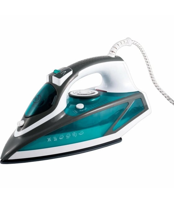 FERRO DA STIRO A VAPORE CON PIASTRA IN CERAMICA 2200W SERBATOIO 450ML