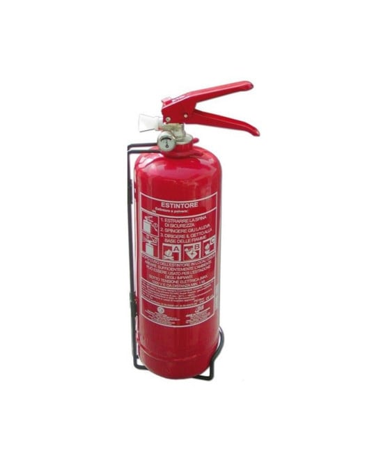 ESTINTORE A POLVERE SECCA 1KG PORTATILE SPEGNI INCENDI CLASSE 8A 55B C