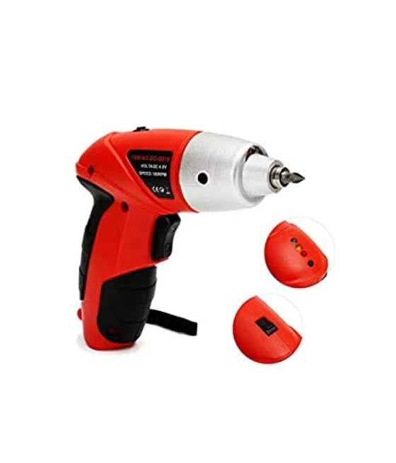 AVVITATORE CACCIAVITE ELETTRICO A BATTERIA TRAPANO 38 PUNTE TORCIA LED