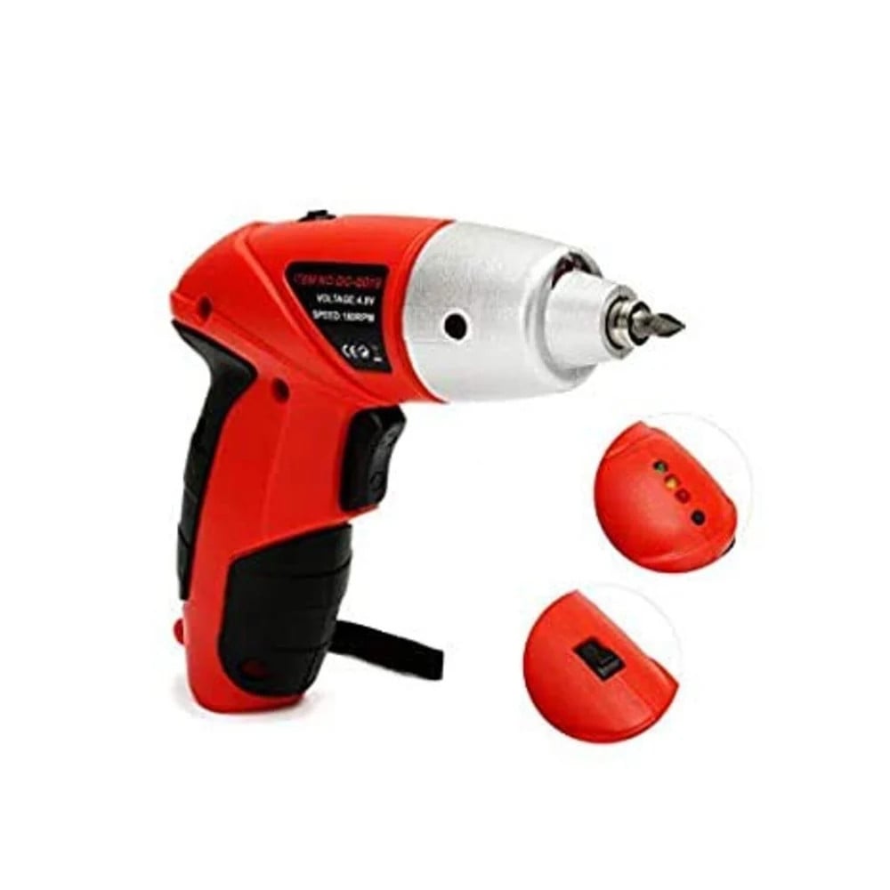 AVVITATORE CACCIAVITE ELETTRICO A BATTERIA TRAPANO 38 PUNTE TORCIA LED