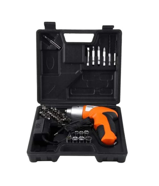 AVVITATORE CACCIAVITE ELETTRICO A BATTERIA TRAPANO 38 PUNTE TORCIA LED