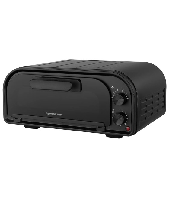 FORNO PIZZA PIETRA REFRATTARIA 1600W COTTURA RAPIDA DOPPIO RISCALDANTE