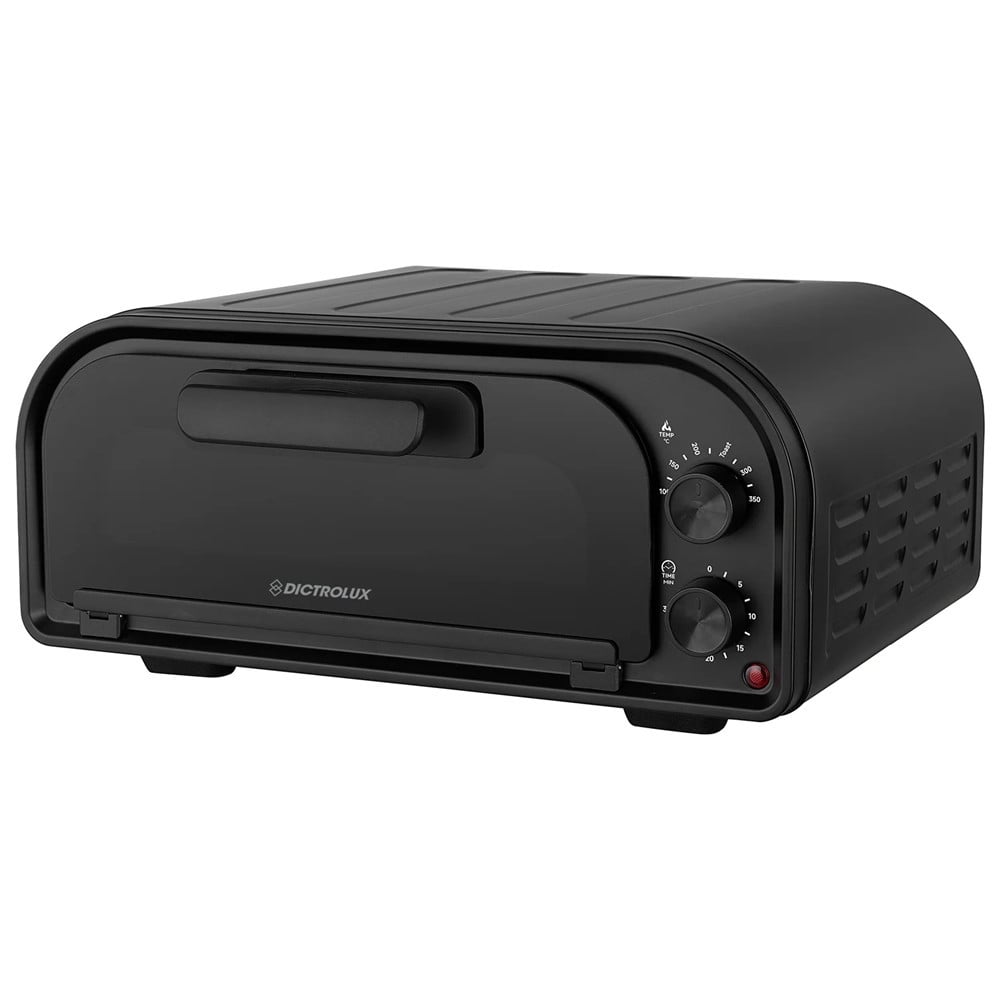 FORNO PIZZA PIETRA REFRATTARIA 1600W COTTURA RAPIDA DOPPIO RISCALDANTE