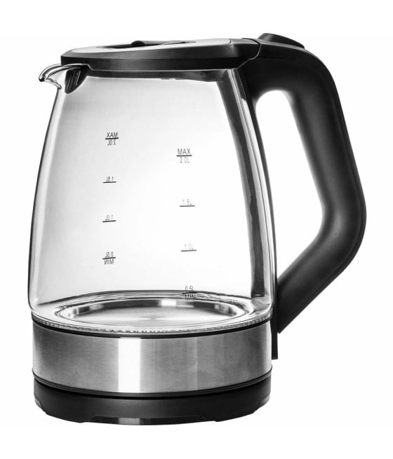 BOLLITORE ELETTRICO IN VETRO 2 LT 2200W SPEGNIMENTO AUTOMATICO