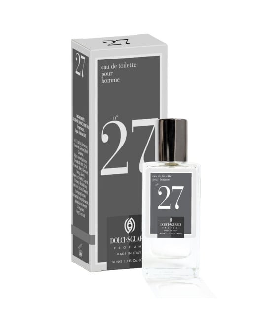 PROFUMO CORPO EAU DE TOILETTE UOMO N°27 50ML FRAGRANZA LEGNOSA SPEZIATA
