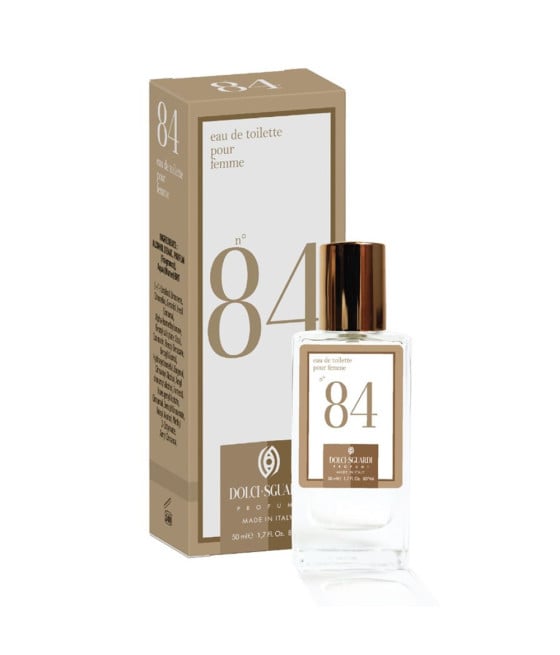 PROFUMO CORPO EAU DE TOILETTE DONNA N°84 50ML FRAGRANZA RAFFINATA DISTINTIVA