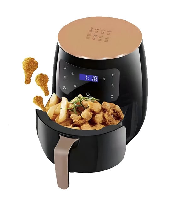 FRIGGITRICE AD ARIA 8 LT EXTRA LARGE LCD TOUCH CONTROL COTTURA SANA