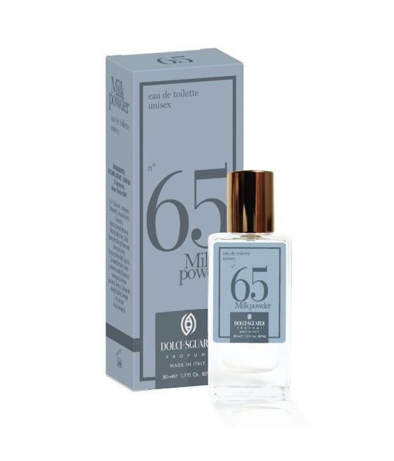PROFUMO EAU DE TOILETTE UNISEX N°65 MILK POWDER 50ML AVVOLGENTE SOFISTICATA