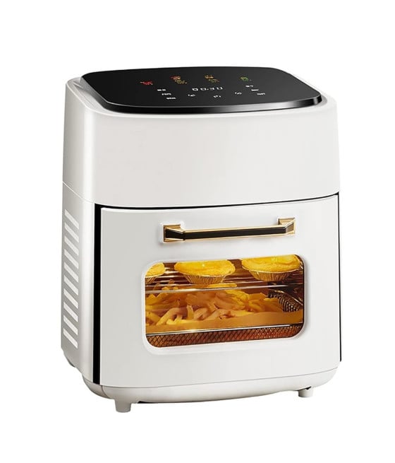 FRIGGITRICE AD ARIA MULTIFUNZIONE 15LT CESTELLO ANTIADERENTE 10 PROGRAMMI
