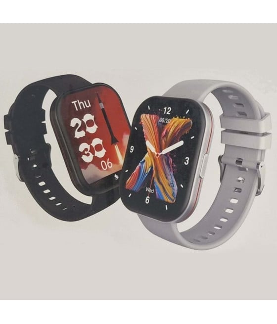 SMARTWATCH V6 OROLOGIO INTELLIGENTE DISPLAY COLORI FULL TOUCH 3 CINTURINI