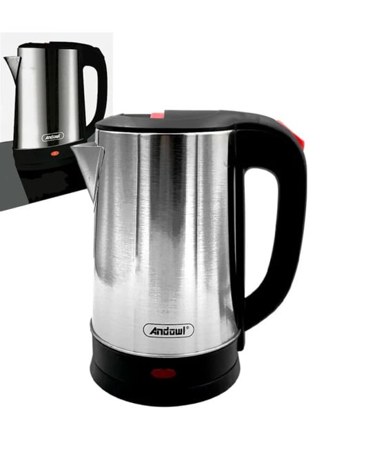 BOLLITORE RISCALDANTE ELETTRICO IN ACCIAIO 1,8 LT 1500 W Q-RS286