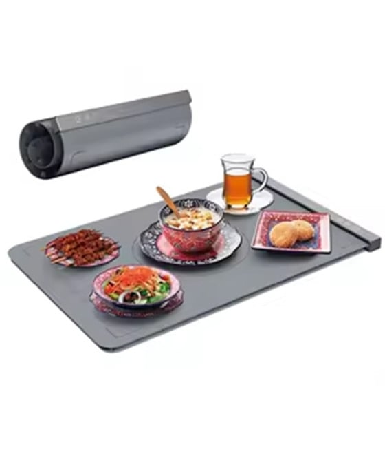 VASSOIO RISCALDANTE ELETTRICO TAPPETINO PIEGHEVOLE FLESSIBILE SILICONE