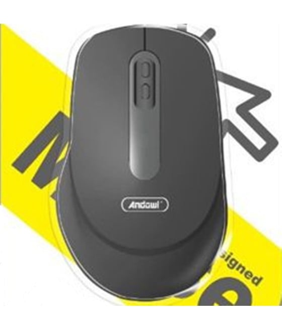 MOUSE SENZA FILI WIRELESS 2.4GHZ OTTICO DPI REGOLABILE 1200/1600 Q-M410