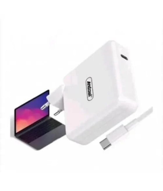 CARICABATTERIE RICARICA RAPIDA PORTA USB-C PER LAPTOP CAVO TYPE-C 100W Q-KC03