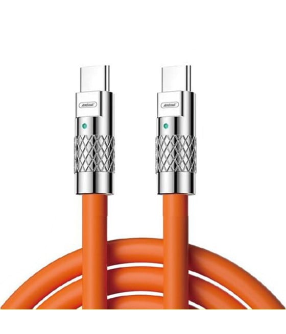 CAVO TRASFERIMENTO DATI RICARICA RAPIDA Q-SJ950 DA TYPE-C A TYPE-C 66W 1MT