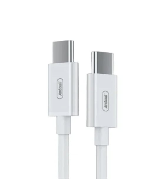 CAVO RICARICA RAPIDA TRASFERIMENTO DATI Q-SJ230 TYPE-C A TYPE-C 60W PD 1MT