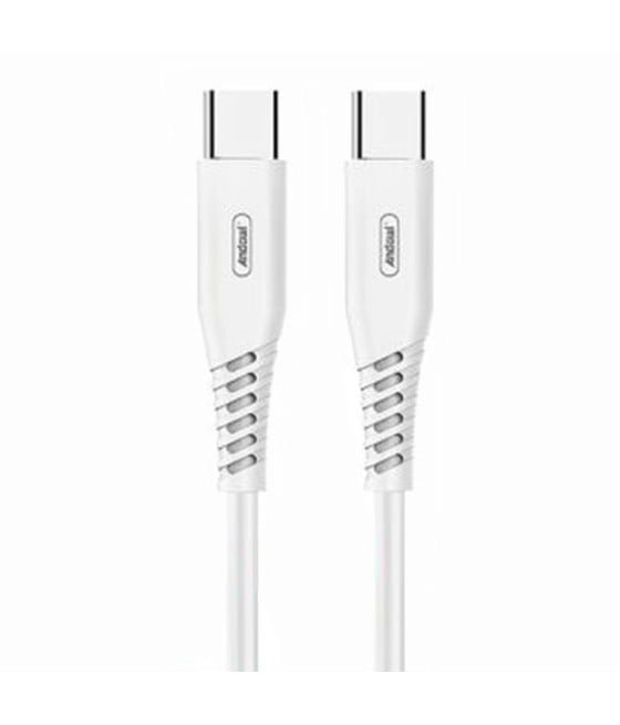 CAVO RICARICA TRASFERIMENTO DATI Q-SJ7A DA TYPE-C A TYPE-C 60 W DA 1MT