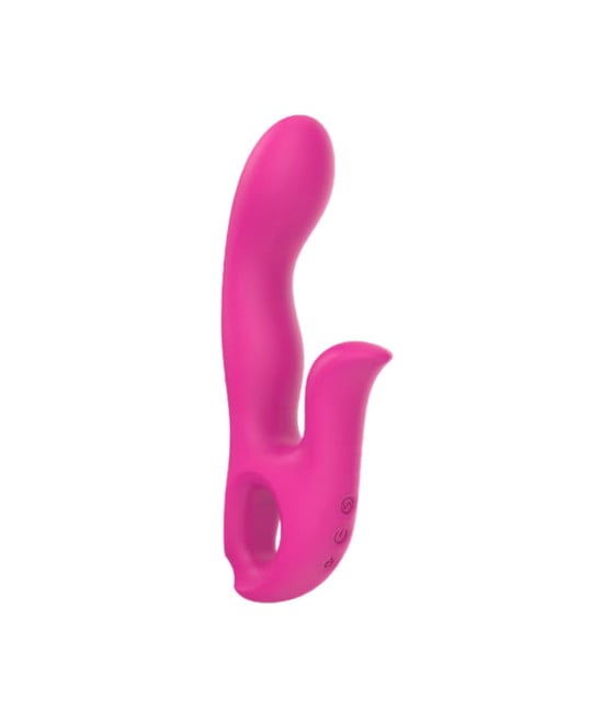 Vibratore Rabbit Riscaldante Doppia Stimolazione Clitoride e Punto G 10 Modalità