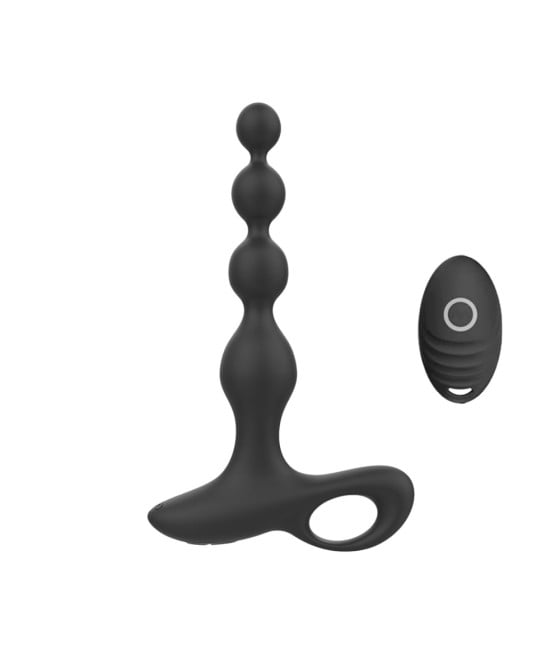 Palline Anali Vibranti Progressive Plug Anale Vibratore con Telecomando Sex Toy