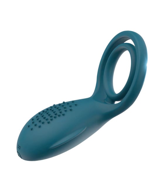 Anello Vibrante per Pene in Silicone con 10 Modalità Ricaricabile Silenzioso