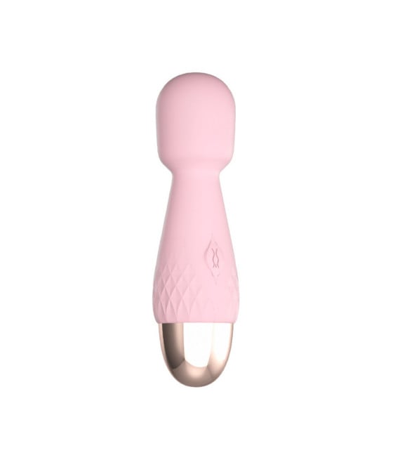 Mini Wand Massager in Silicone Morbido Massaggiatore Vibratore Clitorideo USB
