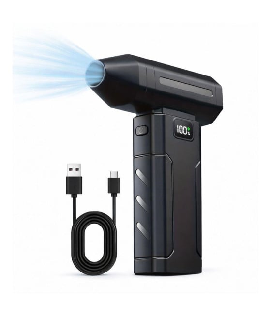 SOFFIATORE POTENTE ELETTRICO PORTATILE RICARICABILE 5 VELOCITÀ LE-523