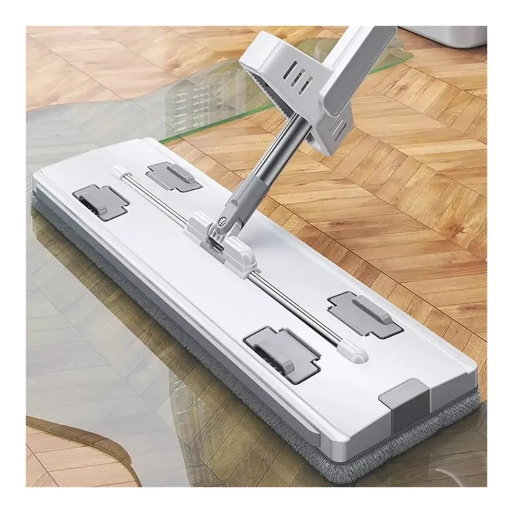 MOCIO PIATTO GIREVOLE A 360° PER PULIZIA LAVA PAVIMENTI STRIZZATORE