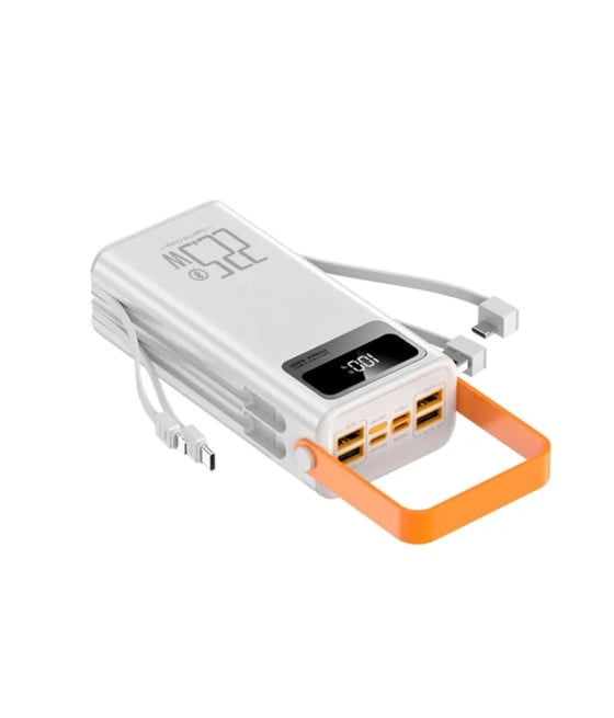 POWER BANK RICARICA RAPIDA 22,5W 26000MAH 4 PORTE USB+3 TYPE-C Q-XD7