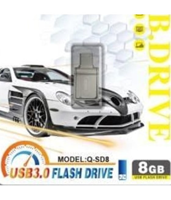 CHIAVETTA USB3.0 TYPE-C 8GB Q-SD8 ARCHIVIAZIONE PORTATILE TRASFERIMENTO DATI