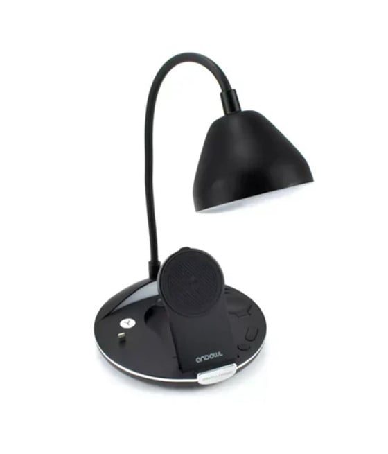 LAMPADA PIEGHEVOLE SCRIVANIA LED 5IN1 BASE RICARICA WIRELESS Q-CD506