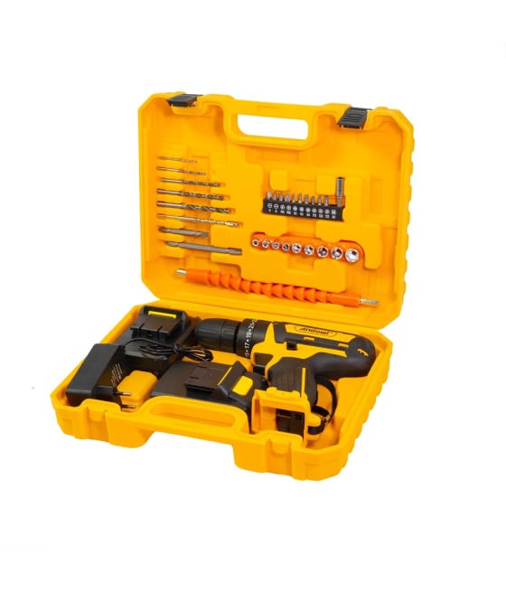 TRAPANO AVVITATORE CACCIAVITE A BATTERIA ELETTRICO CON VALIGETTA Q-1983
