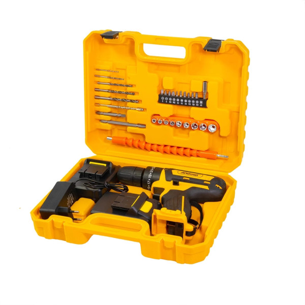 TRAPANO AVVITATORE CACCIAVITE A BATTERIA ELETTRICO CON VALIGETTA Q-1983