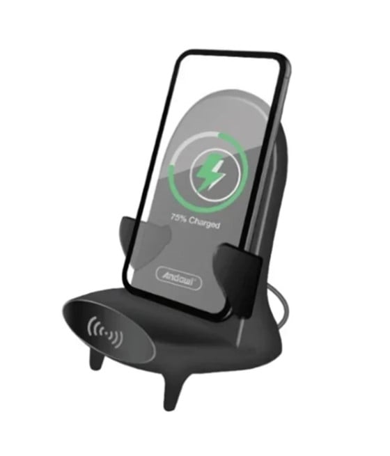 BASE RICARICA WIRELESS 20W SUPPORTO TELEFONO COMPATIBILE DISPOSITIVI QI