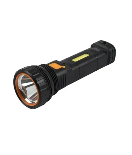 TORCIA LED RICARICABILE USB CON PANNELLO SOLARE POWERBANK Q-SD631
