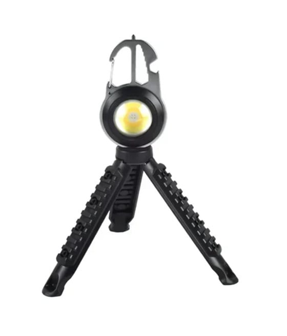 TORCIA PORTACHIAVI RICARICABILE COB MULTIUSO CON TREPPIEDE Q-COB07