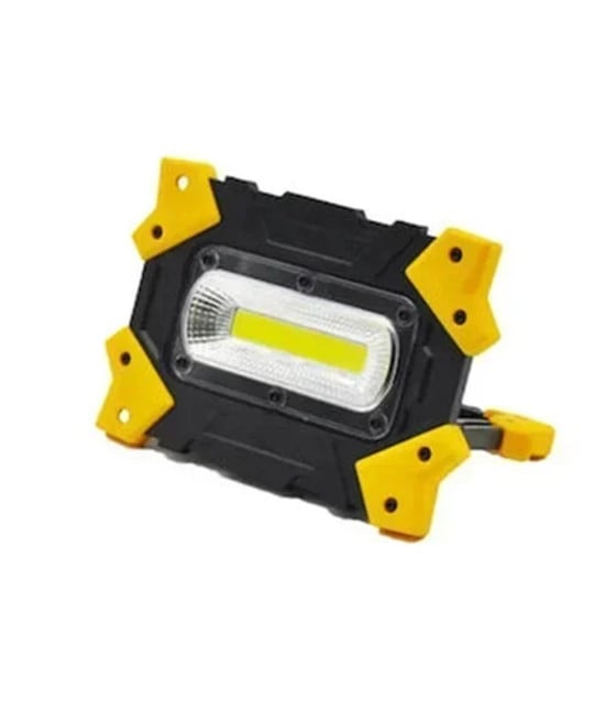 LAMPADA FARETTO DA LAVORO A LED RICARICABILE PORTATILE 4500MAH Q-GZ10W