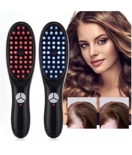 SPAZZOLA ELETTRICA MULTIFUNZIONALE PER CRESCITA CAPELLI MASSAGGIATORE